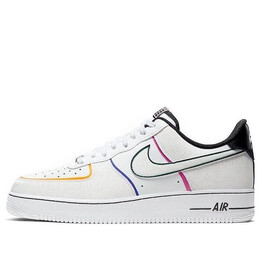Кроссовки air force 1 низкие Nike, белый ct1138-100 | white/black/multi-color