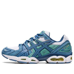 Кроссовки гель нимбус 9 Asics, синий 1201a584-101 | blue/green