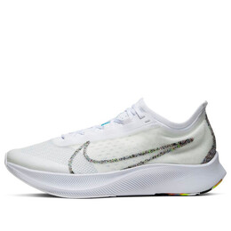 Кроссовки zoom fly 3 aw Nike, белый bv7778-100 | white
