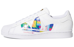 Кроссовки Adidas Superstar Pride, белый/мультиколор fy9022