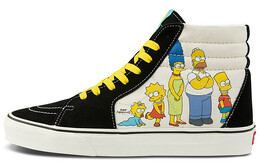 Кроссовки Vans Sk8-Hi Simpsons Family Portrait, черный/белый/мультиколор vn0a4bv617e
