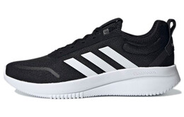 Кроссовки Lite Racer Series Lifestyle для мужчин с низким верхом, черного/белого цвета Adidas Neo gw2396