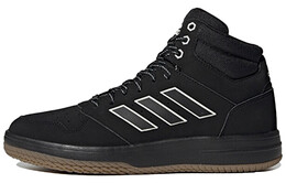Баскетбольные кроссовки Gametaker Vintage мужские высокие черные Adidas fw3525