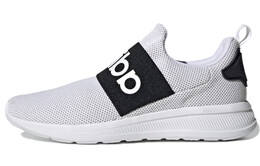 Кроссовки Lite Racer Adapt 4.0 Lifestyle для мужчин с низким верхом белого/черного цвета Adidas Neo h04828