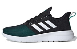 Кроссовки Lite Racer Series Lifestyle для мужчин с низким верхом, черного/зеленого цвета Adidas Neo eg3267