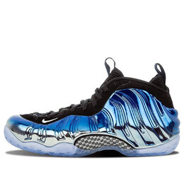 Кроссовки air foamposite one prm Nike, золотой 575420-008 | golden silver/black/royal blue/white