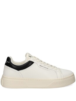Armani Exchange кожаные кроссовки с логотипом, белый xux236xv906 | белый
