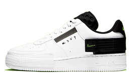 Кроссовки Nike Air Force 1 Drop Type N.354, белый/черный at7859-101