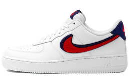 Кроссовки Nike Air Force 1 Low 3D Chenille Swoosh White Red Blue 823511-106