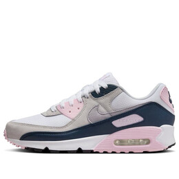 Кроссовки air max 90 Nike, белый dm0029-106 | white/pink foam/armoury navy/wolf grey