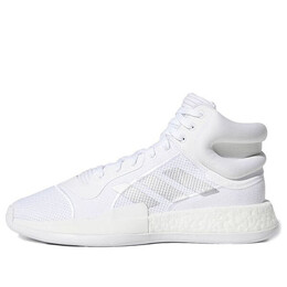 Кроссовки Marquee Boost винтажные баскетбольные кроссовки Adidas, серебряный ef9817 | silver/white