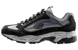 Кроссовки Skechers Stamina Lifestyle Shoes Men Low-top Black/white/gray, черный/белый/серый 232570-bkcc | black/white/gray