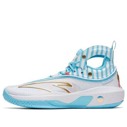 Кроссовки клэй томпсон 8 Anta, белый 112321101-4 | white/blue/gold