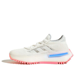Кроссовки оригиналы nmd_s1 Adidas, белый hq4436 | white/pink/yellow
