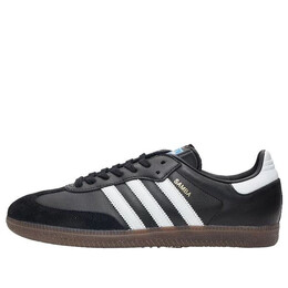 Кроссовки самба ог Adidas, черный bb3114 | black/white/gum