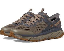 Кроссовки Skechers D'Lux Journey Hands Free Slip-In Sneaker, цвет Tan/Charcoal 9972377 | tan/charcoal