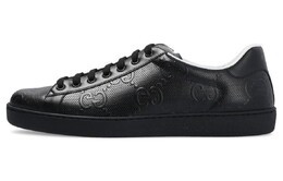 Кроссовки Gucci Ace Black Gg 625787 1xk10 1000