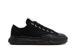 Кроссовки Maison Mihara Yasuhiro Peterson OG Sole Canvas Low Triple Black, черный a01fw702 blk blk | triple black