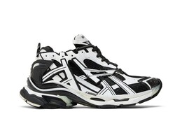 Кроссовки Balenciaga Runner Sneaker Black White, черный 677403 w3rb2 9010 | black white