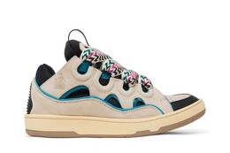 Кроссовки Lanvin Curb Sneakers Ecru Black, кремовый fm skrk11 drag h220210 | ecru black