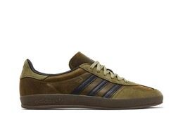 Кроссовки Adidas Gazelle Indoor Focus Olive, зеленый ih4772 | focus olive
