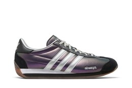 Кроссовки Adidas Always Do What You Should Do x Country OG Purple Silver Metallic, фиолетовый jh9100 | purple silver metallic