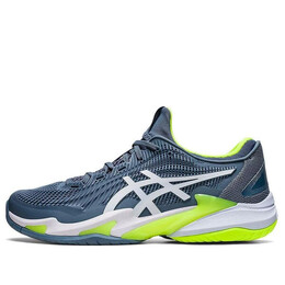 Кроссовки Asics Court FF 3 'Steel Blue Lime', синий 1041a370-400 | blue/white