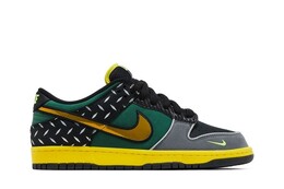 Кроссовки Nike Dunk Low What the Duck - University of Oregon HomePE, разноцветный hv1454 001 | what the duck - university of oregon homepe