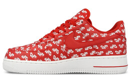 Кроссовки Nike Air Force 1 Low All Over Logo Red ah8462-600