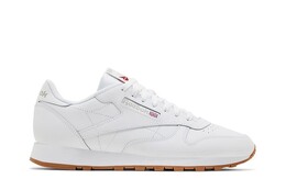 Кроссовки Reebok Classic Leather White Grey Gum, белый 100008491