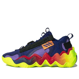 Кроссовки Adidas Exhibit B Wear-resistant Non-Slip Purple, фиолетовый gz9548 | purple/black/red/yellow/orange