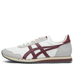 Кроссовки Onitsuka Tiger Dualio Marathon Running Shoes 'White Grey Burgundy', белый 1183b545-201 | white / grey / burgundy