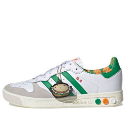 Кроссовки Adidas Grand Slam 'White Green Gray', белый gw5772 | white/green/gray