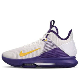 Кроссовки Nike LeBron Witness 4 EP 'Lakers White', белый cd0188-100 | white/amarillo-field purple