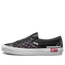 Кроссовки Vans Slip-On Cap LX 'Pony Checkered', черный vn0a3tksvsn | black