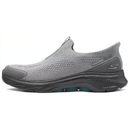 Кроссовки Skechers WOMEN"S GO WALK Lifestyle Shoes Men Low-top Grey/charcoal Grey, серый 216553-gycc | grey/charcoal grey