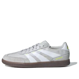 Кроссовки Predator 24 league low freestyle Adidas, серый if8351 | grey one/cloud white/team solar yellow