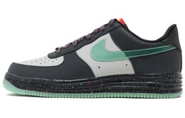 Мужские кроссовки для скейтбординга Nike Lunar Force 1, черный/зеленый 647595-001