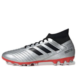 Кроссовки Predator 19.3 ag Adidas, серебряный f99989 | silver metallic/core black/red
