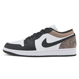 Баскетбольные кроссовки Air 1 Vintage Men Low-Top Brown/Black/White Jordan 553558-131(teamfive-荒漠云端)