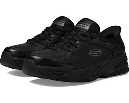 Кроссовки Skechers Durham Hands Free Slip-In, черный 9948008 | black/black