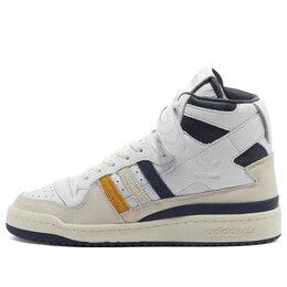 Кроссовки конец. x форум высокий Adidas, белый hr1526 | white/blue/yellow