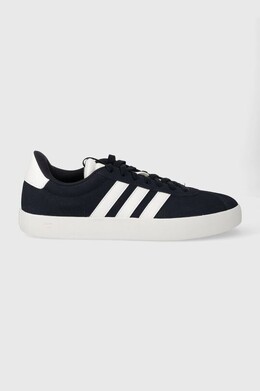 Кроссовки COURT замшевые Adidas, темно-синий ppyh-obm0ak_59x | granatowy