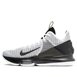 Кроссовки lebron witness 4 ep 'white black' Nike, черный cd0188-101 | black and white