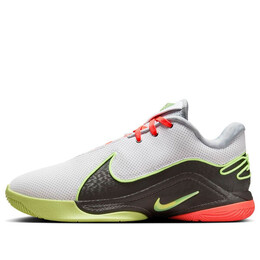 Кроссовки lebron 22 ep 'crown jewel' Nike, белый fz1095-101 | white/volt glow/medium ash/hot lava/wolf grey