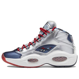 Кроссовки james harden x question mid 'cross over' Reebok, серебряный fz1366 | silver