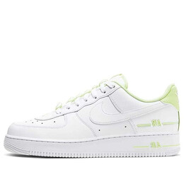 Кроссовки air force 1 '07 lv8 'double air pack - white barely volt' Nike, белый cj1379-101 | whiteyellow