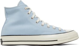 Кроссовки Converse Chuck 70 High Seasonal Color - Light Armory Blue, синий a00459c | blue