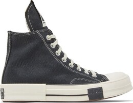 Кроссовки Converse Rick Owens x DRKSHDW DRKSTAR Chuck 70 High Black, черный a00130c | black