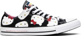 Кроссовки Converse Hello Kitty x Chuck Taylor All Star Canvas Ox Black, черный 162947c | black